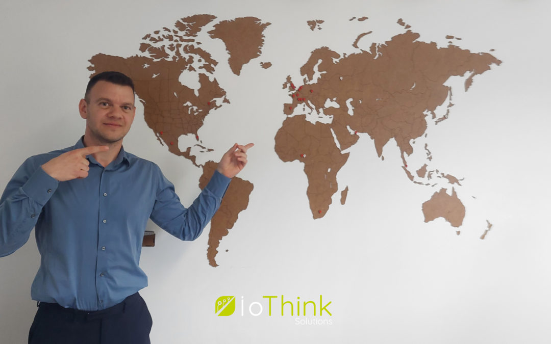Florent, our new Sales Engineer in Industry, M2M and IIoT sectors