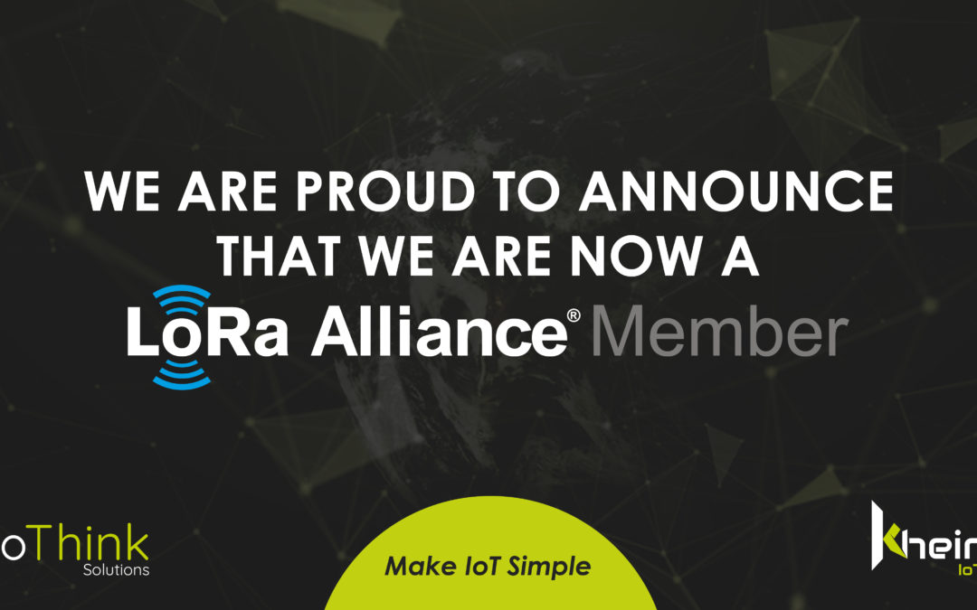 We are a new member of the LoRa Alliance